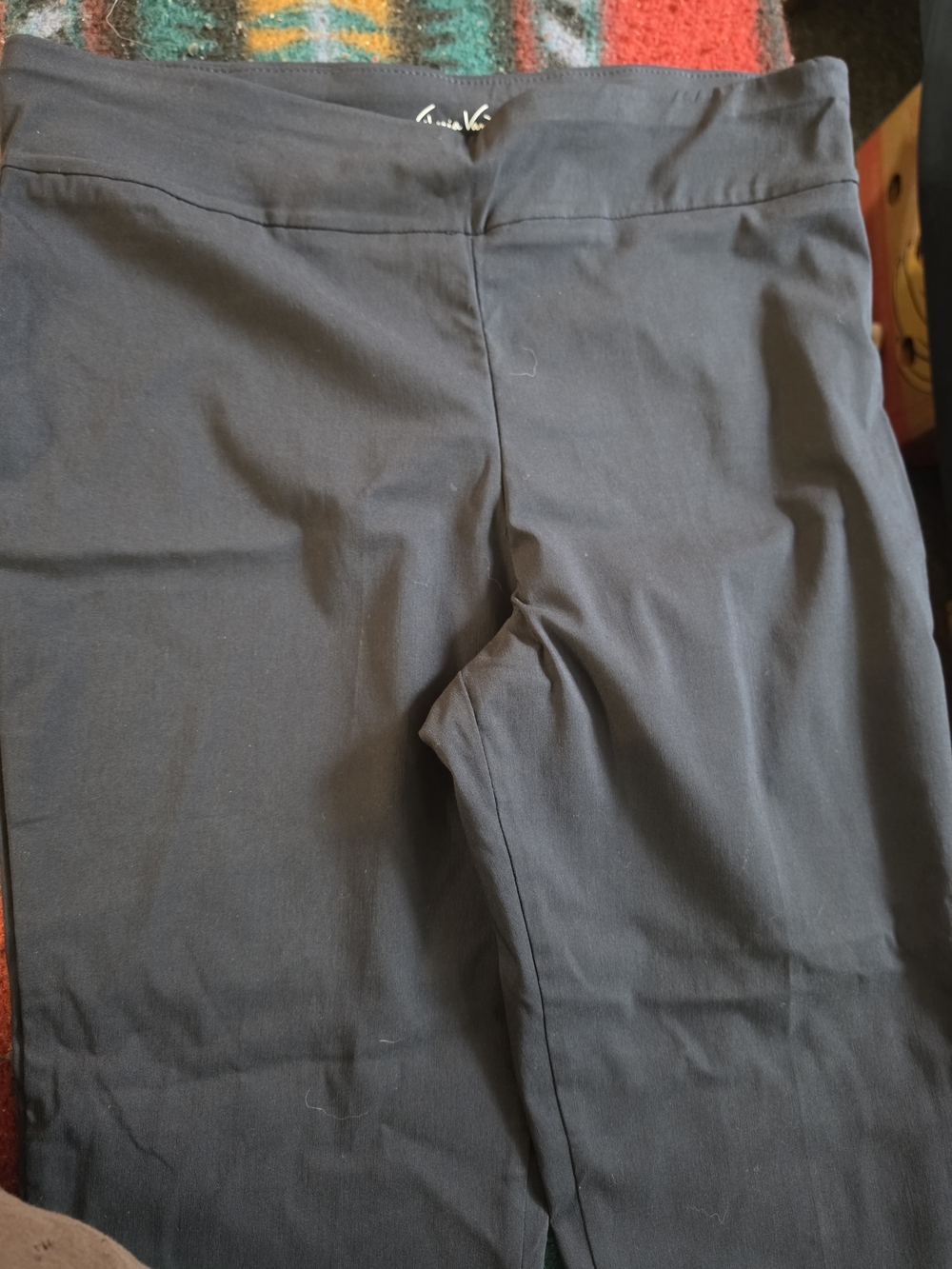 Women's Deep Blue Stretch Dress Pants